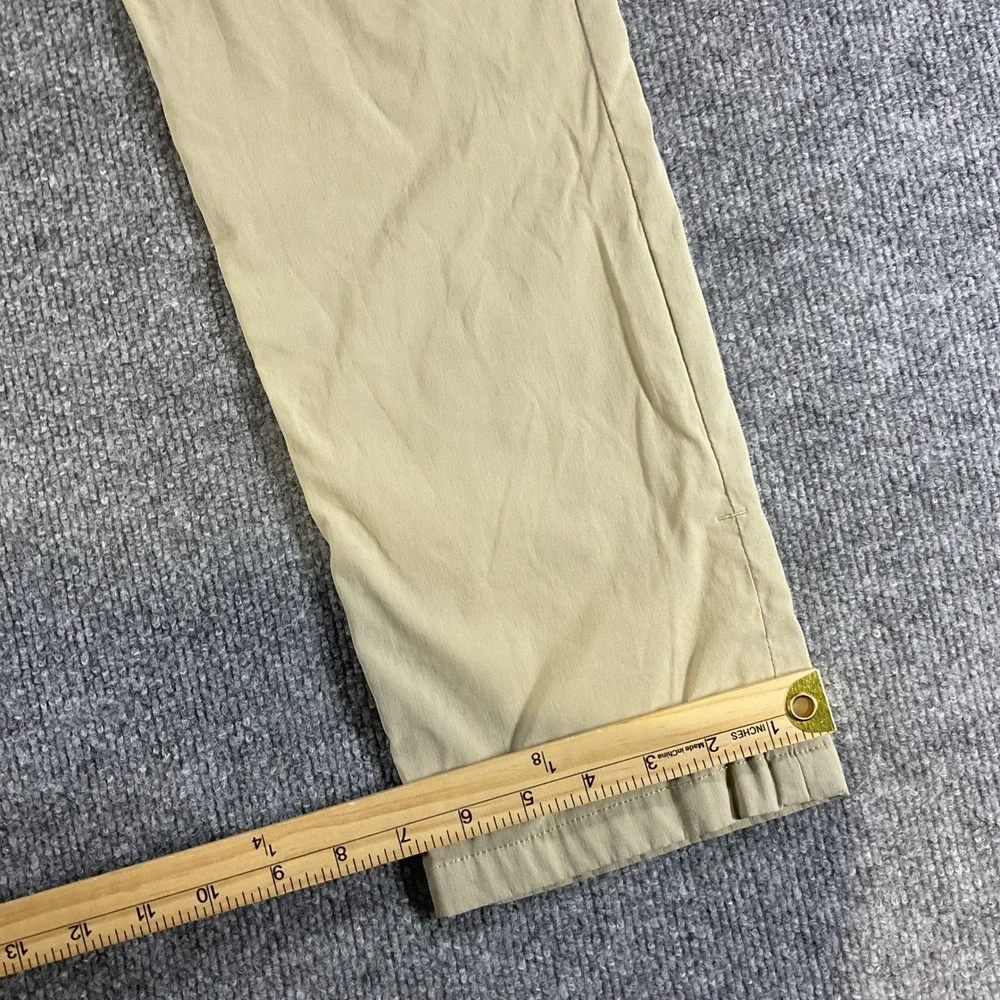 The North Face Mens Motion Pants Khaki Tan Straight Leg Hiking Outdoor Size 30